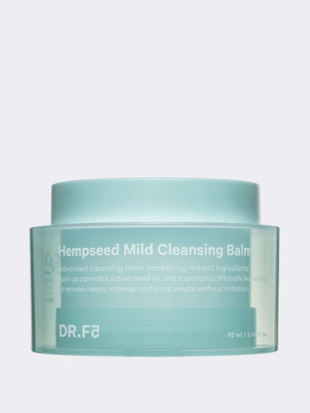 Очищающий гидрофильный бальзам с семенами конопли DR.F5  Hempseed mild cleansing Balm