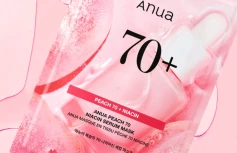 Тканевая маска для лица с экстрактом персика и ниацинамидом ANUA Peach 70% Niacin Serum Mask