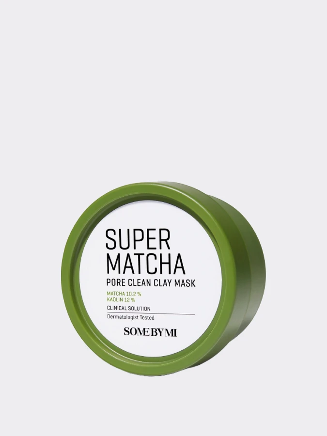 Очищающая глиняная маска с чаем матча Some By Mi Super Matcha Pore Clean Clay Mask
