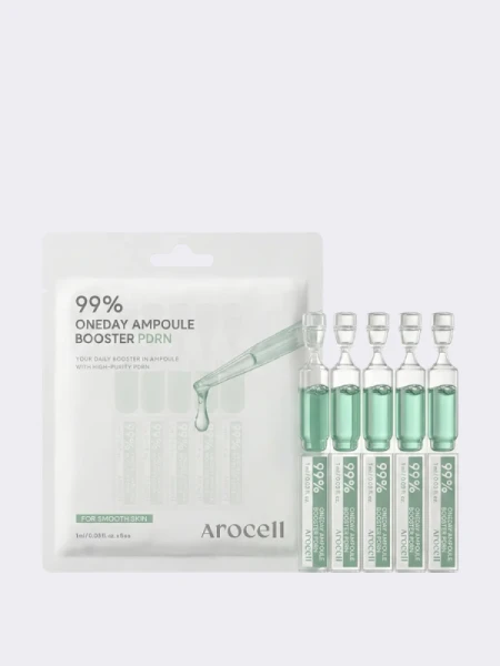 Увлажняющие бустер-ампулы с ПДРН Arocell Oneday Ampoule Booster PDRN