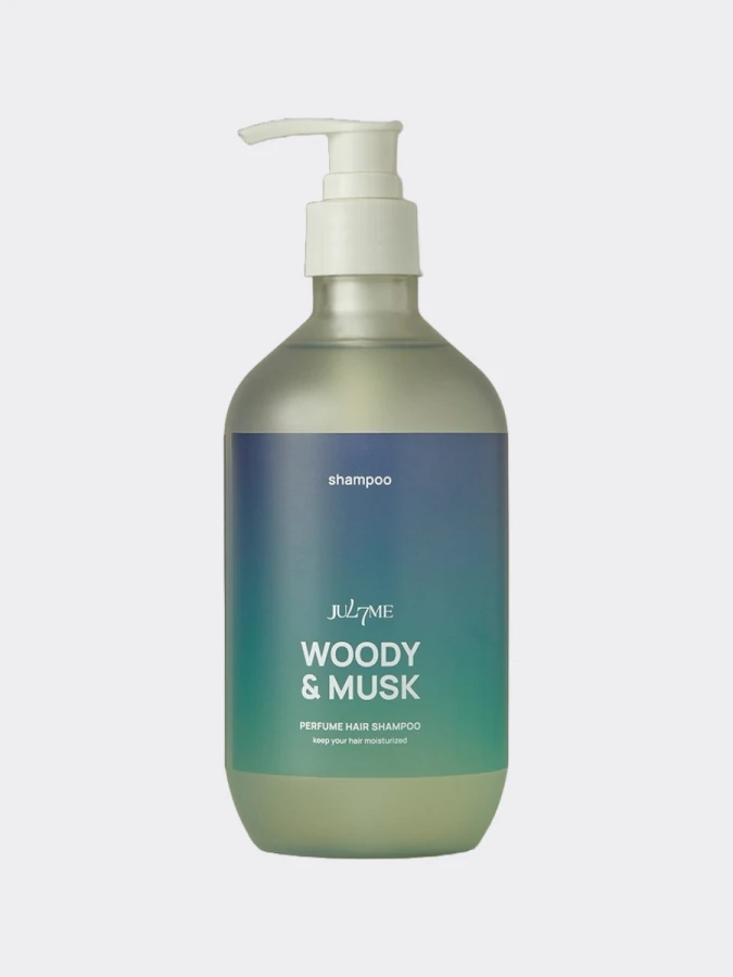 Парфюмированный шампунь для волос с древесно-мускусным ароматом JUL7ME Perfume Hair Shampoo Woody&Musk