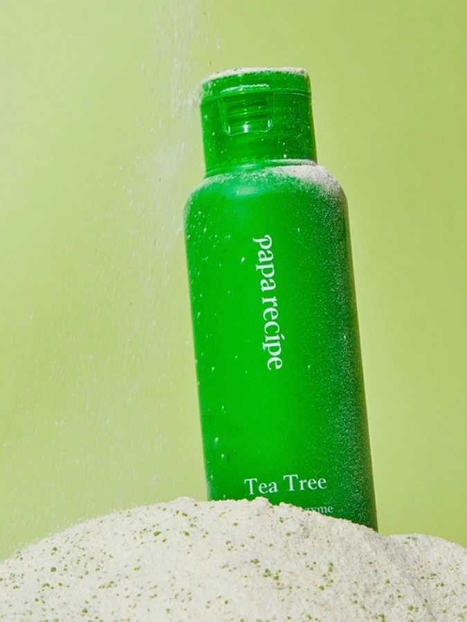 Себорегулирующая энзимная пудра с экстрактом чайного дерева Papa Recipe Tea Tree Control Enzyme Powder Cleanser
