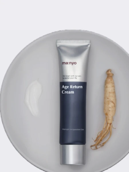 Восстанавливающий ночной крем для лица с растительными экстрактами Ma:nyo Factory Age Return Cream