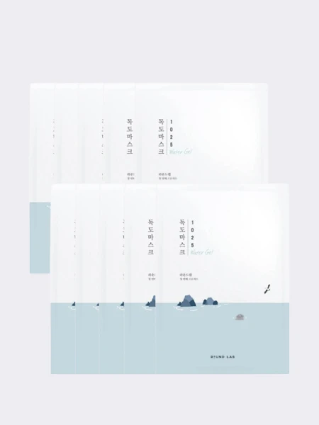 Набор глубокоувлажняющих тканевых масок с морской водой Round Lab 1025 Dokdo Hydrating Water Gel Mask Sheet Набор глубокоувлажняющих тканевых масок с морской водой Round Lab 1025 Dokdo Hydrating Water Gel Mask Sheet