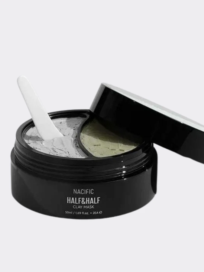 Двойная очищающая глиняная маска для лица Nacific Half And Half Clay Mask Двойная очищающая глиняная маска для лица Nacific Half And Half Clay Mask
