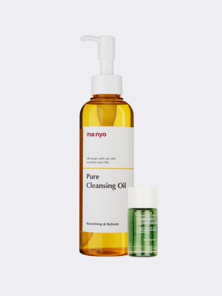 Набор гидрофильных масел Ma:nyo Pure + Herb Cleansing Oil Set Набор гидрофильных масел Ma:nyo Pure + Herb Cleansing Oil Set