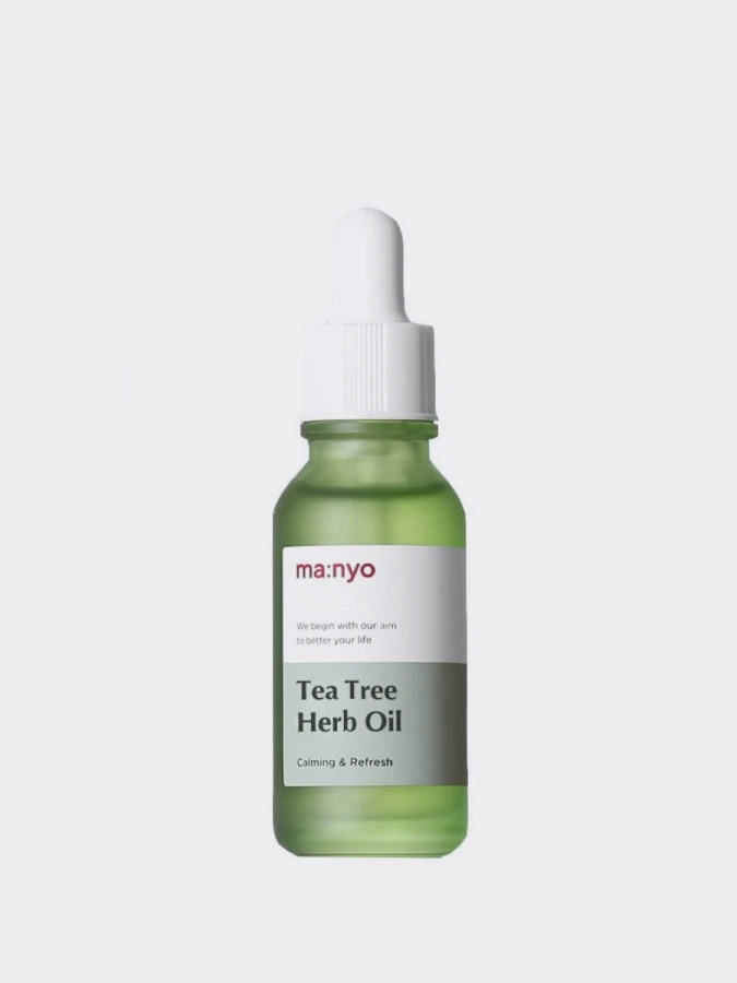 Комплекс успокаивающих масел для лица с чайным деревом Ma:nyo Factory Tea Tree Herb Oil