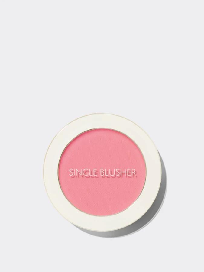 Минеральные румяна The Saem Saemmul Single Blusher PK04 Rose Ribbon