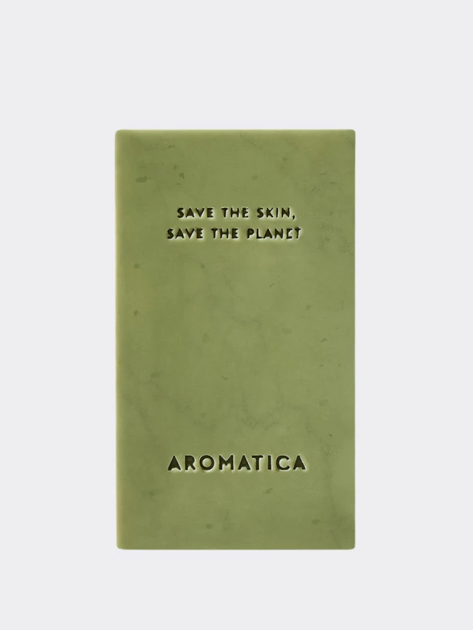 Твердый шампунь с розмарином AROMATICA Rosemary Scalp Scaling Shampoo Bar