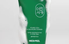 Слабокислотная пенка для умывания с экстрактом центеллы азиатской  MEDI-PEEL Young Cica pH Balancing Cleanser