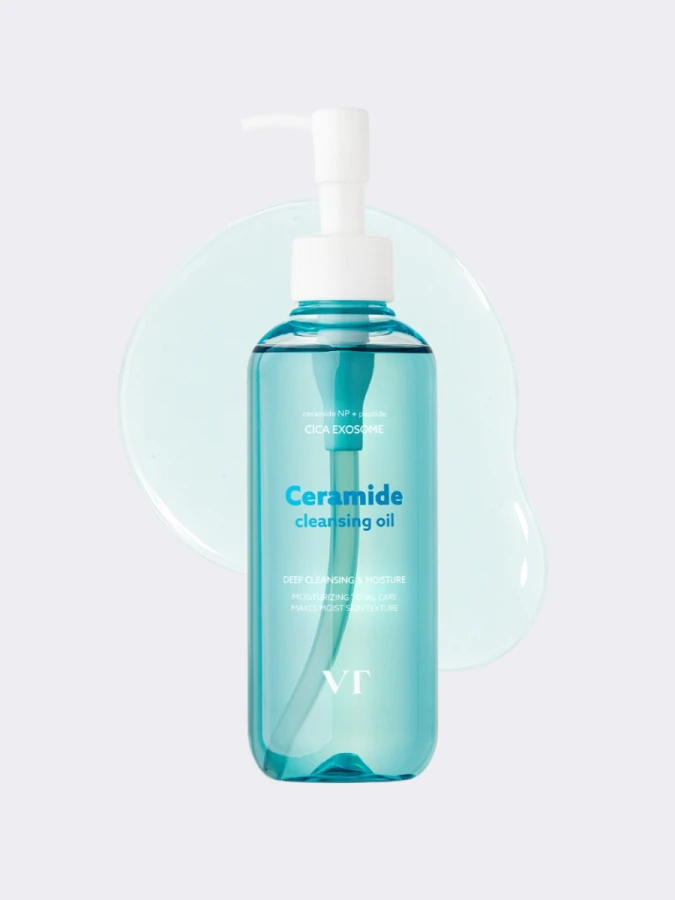 Мягкое гидрофильное масло с керамидами VT Ceramide Aqua Cleansing Oil