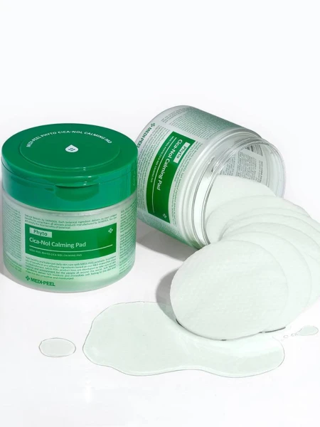 Успокаивающие тонер-пэды с центеллой MEDI-PEEL Cica-Nol Calming Pad Успокаивающие тонер-пэды с центеллой MEDI-PEEL Cica-Nol Calming Pad