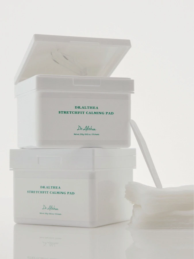 Успокаивающие тонер-диски с экстрактом центеллы Dr.Althea StretchFit Calming Pad