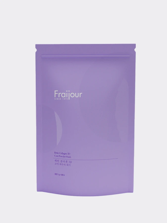 Обновляющая энзимная пудра с коллагеном и ретиналем Fraijour Retin-Collagen 3D Core Powder Wash