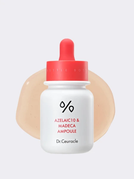 Противовоспалительная ампульная сыворотка с азелаиновой кислотой Dr.Ceuracle Azelaic10 & Madeca Ampoule