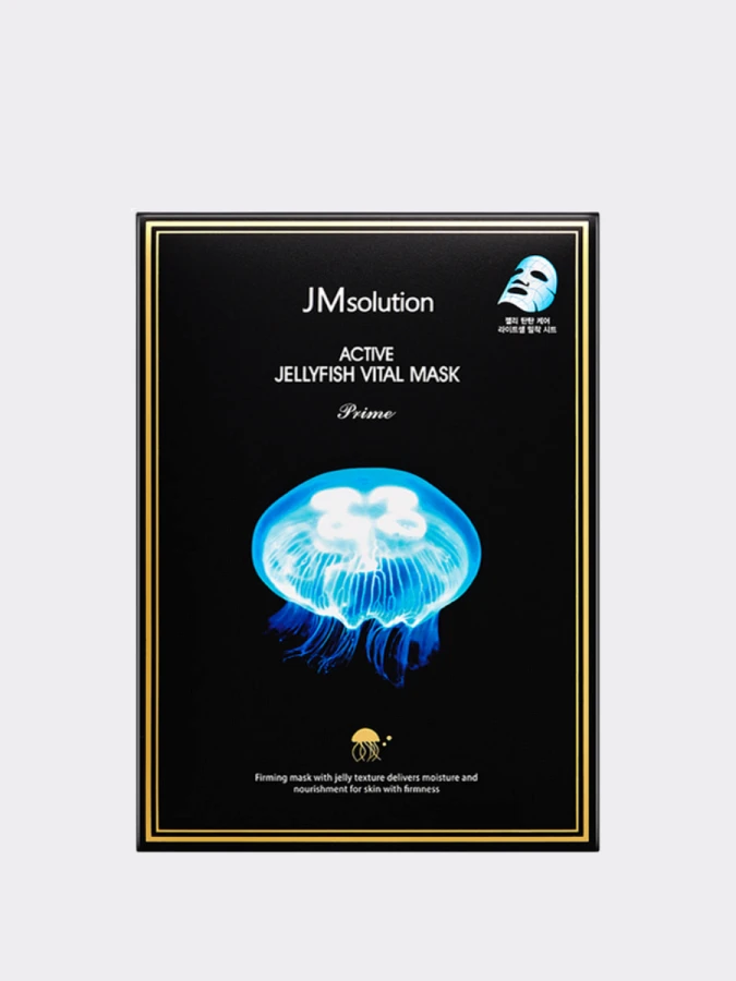 Ультратонкая увлажняющая тканевая маска с экстрактом медузы JMsolution Water Luminous Active Jellyfish Vital Mask