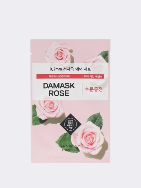 Увлажняющая тканевая маска для лица с экстрактом дамасской розы ETUDE HOUSE 0.2 Therapy Air Mask Увлажняющая тканевая маска для лица с экстрактом дамасской розы ETUDE HOUSE 0.2 Therapy Air Mask