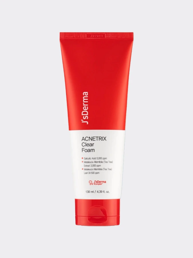 Пенка для умывания с салициловой кислотой J'sDERMA  Acnetrix Clear Foam