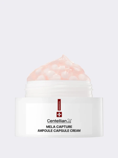 Осветляющий капсульный крем для сияния кожи Centellian24 Madeca Mela Capture Ampoule Capsule Cream