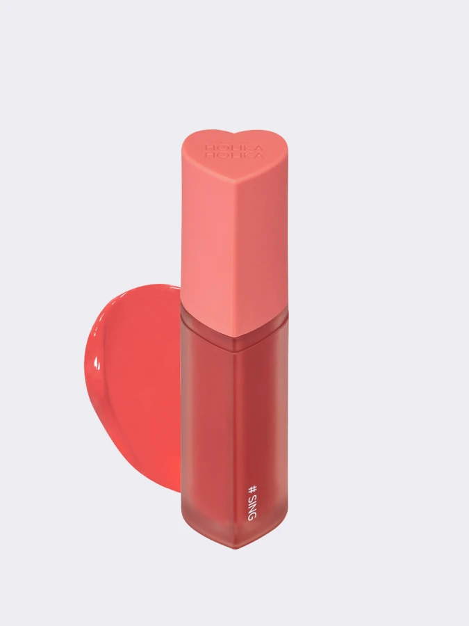 Глянцевый пигмент для губ HOLIKA HOLIKA Heart Crush Glow Tint Air 14 Sing