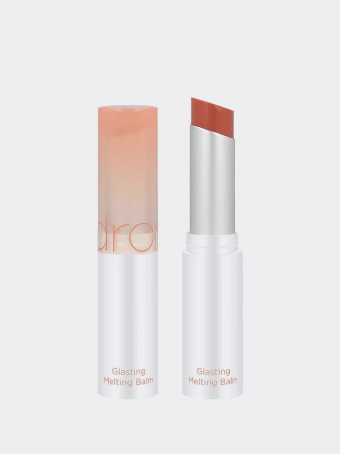 Оттеночный бальзам для губ в оттенке кокосовой скорлупы rom&nd Glasting Melting Balm 01 Coco Nude