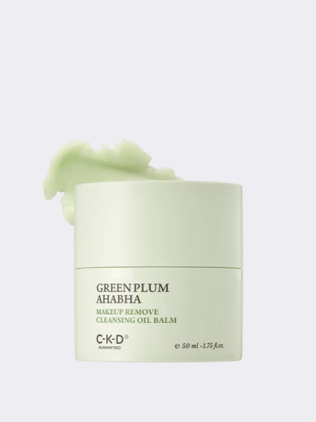 Очищающий гидрофильный бальзам с экстрактом сливы и кислотами CKD Greenplum АНА ВНА Cleansing Oil Balm