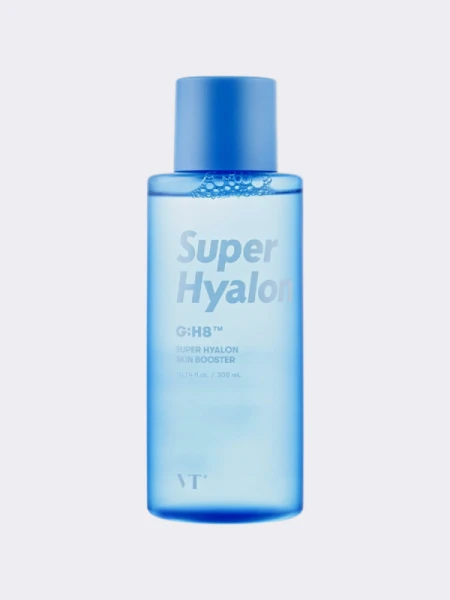 Интенсивно увлажняющий тонер-бустер с гиалуроновой кислотой VT Super Hyalon Skin Booster Интенсивно увлажняющий тонер-бустер с гиалуроновой кислотой VT Super Hyalon Skin Booster