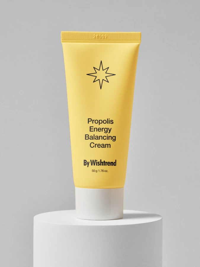 Укрепляющий крем для лица с прополисом и бифидобактериями By Wishtrend Propolis Energy Balancing Cream