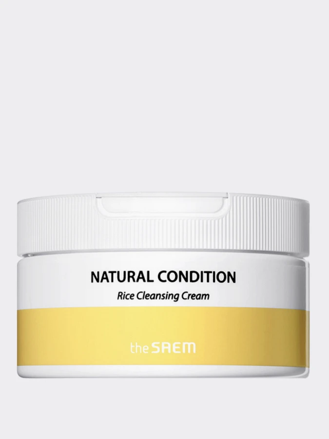 Очищающий гидрофильный крем с экстрактом риса The Saem Natural Condition Rice Cleansing Cream