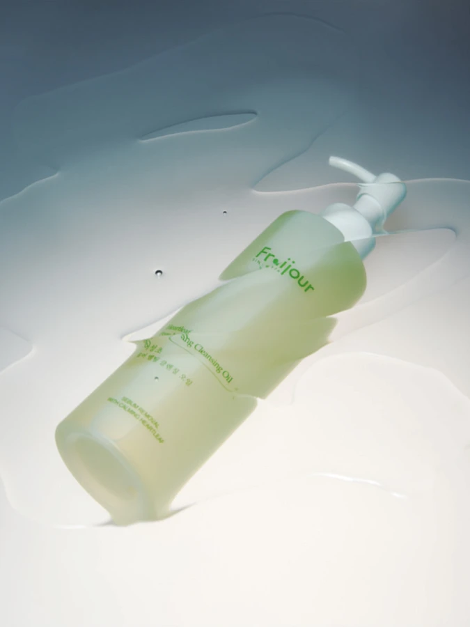 Успокаивающее гидрофильное масло с экстрактом хауттюйнии Fraijour Heartleaf Pore Melting Cleansing Oil