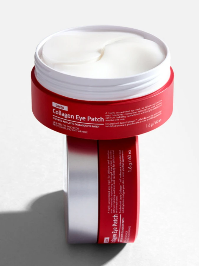 Укрепляющие патчи для век с коллагеном MEDI-PEEL Red Lacto Collagen Eye Patch