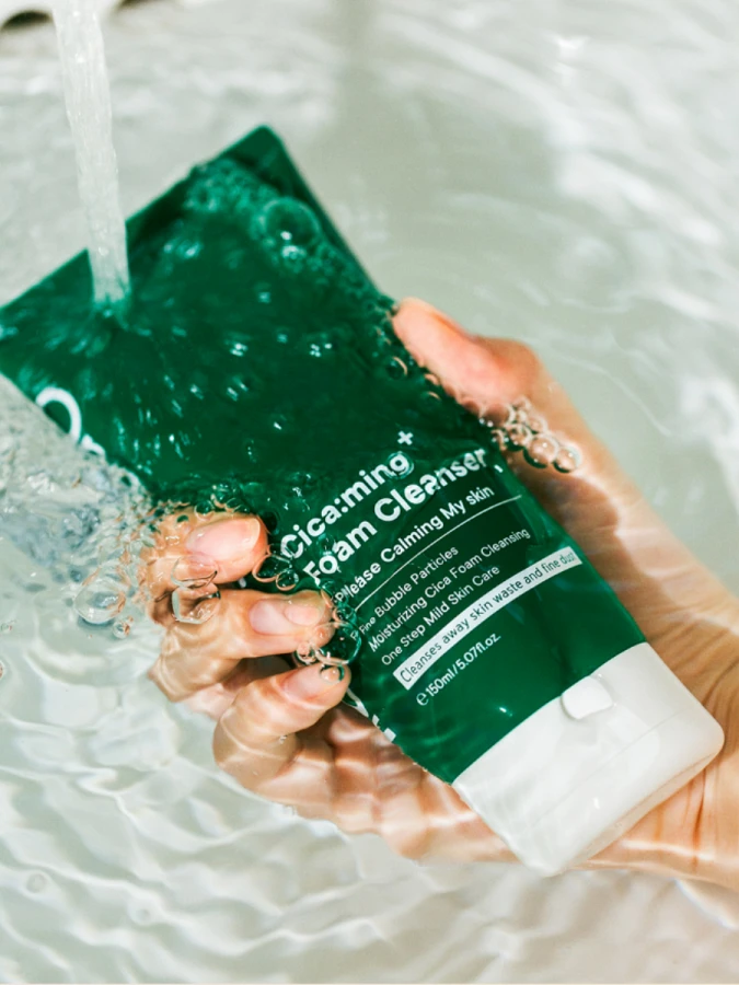 Успокаивающая пенка для умывания с экстрактом центеллы азиатской One-Day's You Cica:ming Foam Cleanser