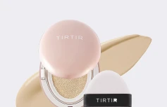 МИНИ Тональный кушон со стойким матовым финишем TIRTIR Mask Fit All-Cover Cushion 17W French Vanilla