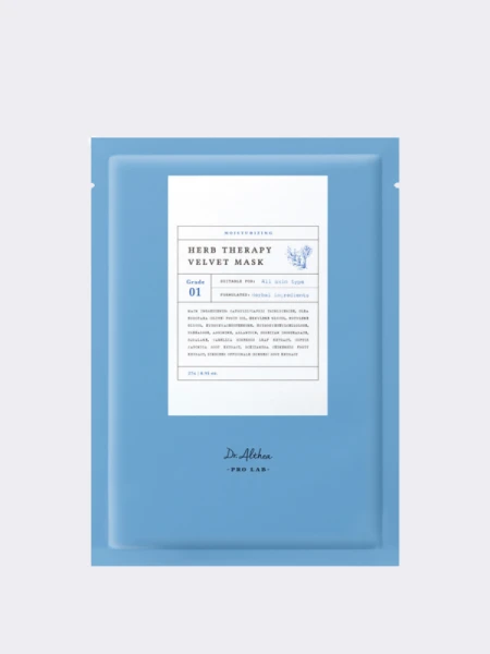 Увлажняющая тканевая маска для лица с травяными экстрактами Dr.Althea Herb Therapy Velvet Mask Увлажняющая тканевая маска для лица с травяными экстрактами Dr.Althea Herb Therapy Velvet Mask