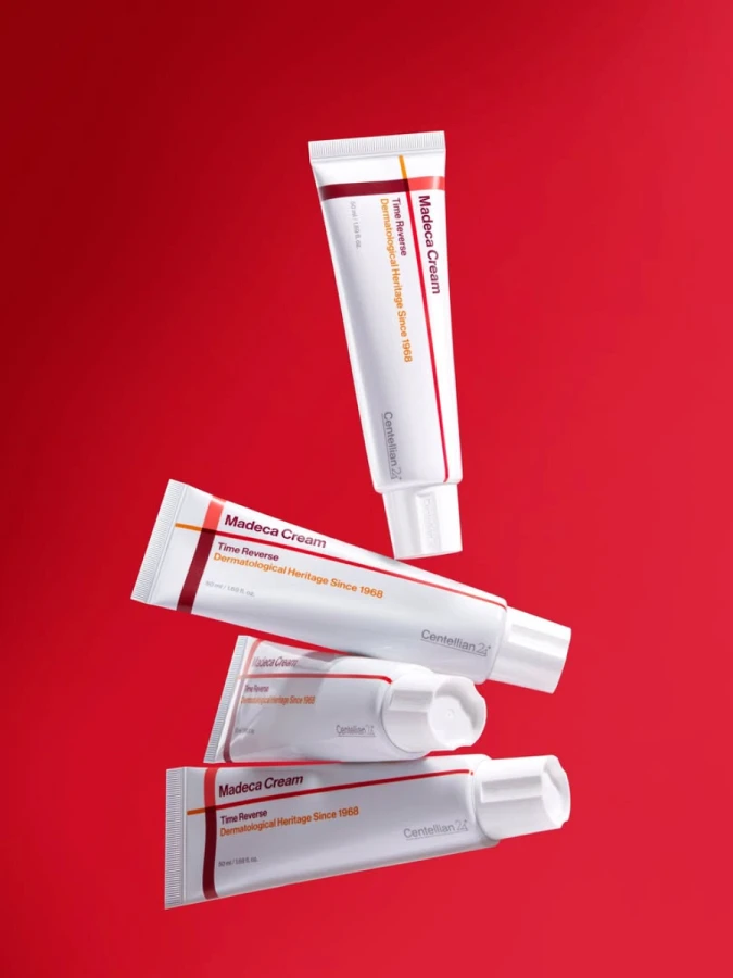 Восстанавливающий крем с экстрактом центеллы Centellian24 Madeca Cream Time Reverse Season 7