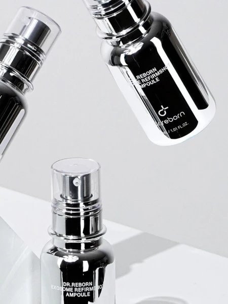 Разглаживающая сыворотка для лица с экзосомами и спикулами DR.REBORN Exosome Refirmshot Ampoule