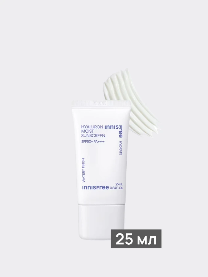 Солнцезащитный крем с гиалуроновой кислотой innisfree Hyaluron Moist Sunscreen SPF50+ PA++++