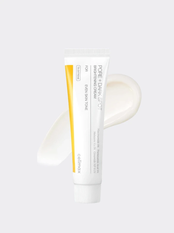 Осветляющий крем для лица с ниацинамидом Celimax Pore+Dark Spot Brightening Cream