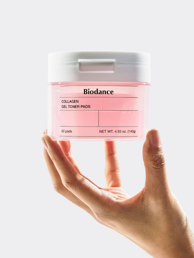 Увлажняющие гелевые тонер-диски для лица с коллагеном Biodance Collagen Gel Toner Pads