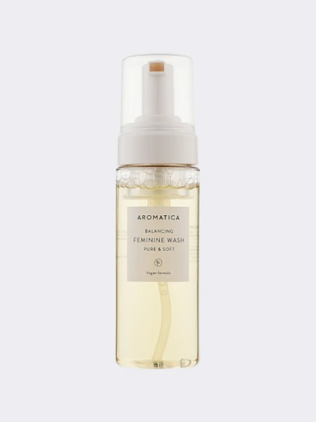 Нежная пенка для интимной гигиены AROMATICA Pure & Soft Feminine Wash Нежная пенка для интимной гигиены AROMATICA Pure & Soft Feminine Wash