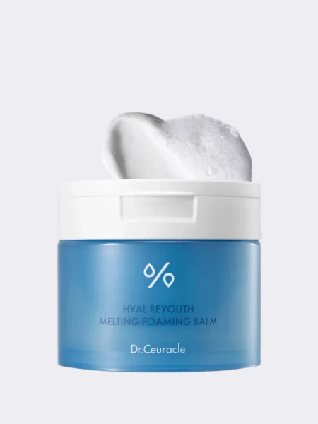 Гидрофильный бальзам-пенка для умывания с гиалуроновой кислотой Dr.Ceuracle Hyal Reyouth Melting Foaming Balm