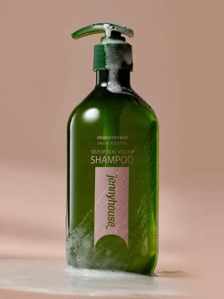 Бессульфатный шампунь для объема волос JennyHouse Self-Up Real Volume Shampoo