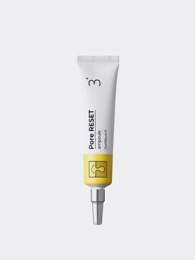 Ночная ампула для сужения пор Numbuzin No.3 Pore Reset Ampoule