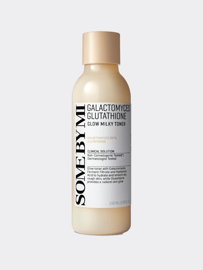 Молочный тонер для ровного тона кожи с галактомисисом Some By Mi Galactomyces Glutathione Glow Milky Toner