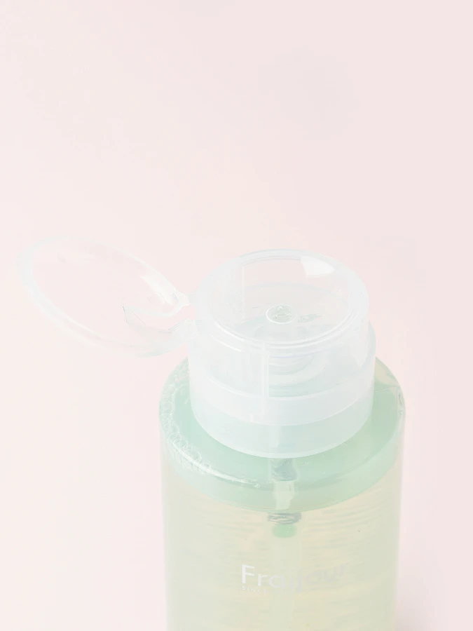 Жидкость для снятия макияжа с помпой для диска Fraijour Original Herb Wormwood Cleansing Water