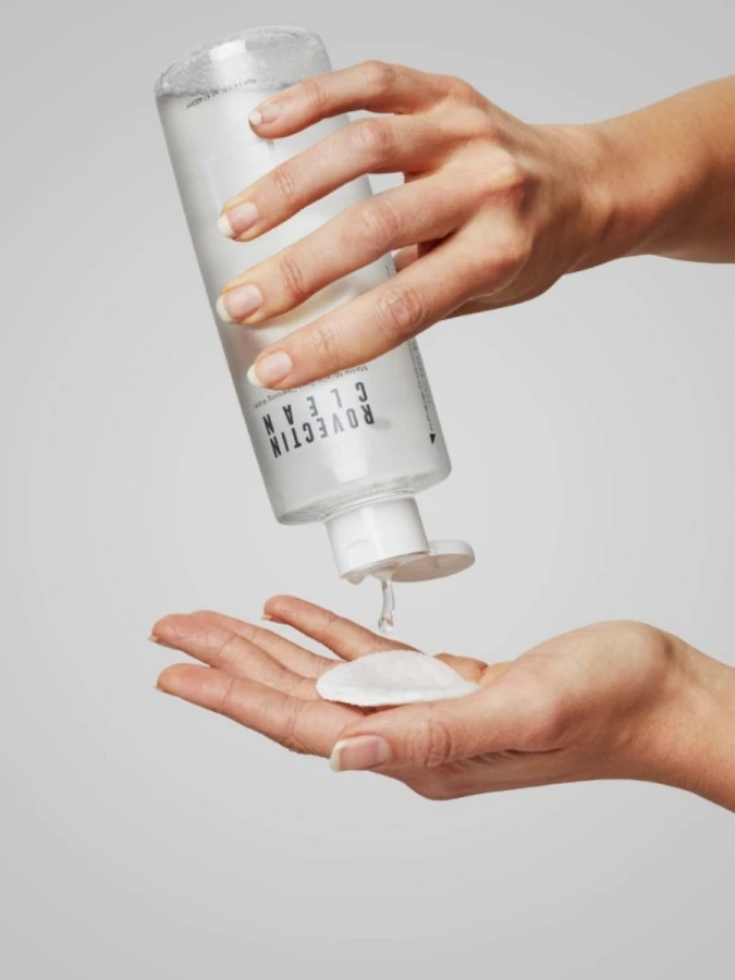 Жидкость для снятия макияжа ROVECTIN Clean Micellar Marine Deep Cleansing Water