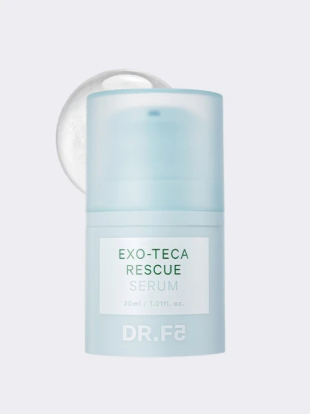 Успокаивающая сыворотка с экзосомами и экстрактом центеллы DR.F5 Exo-Teca Resсue Serum