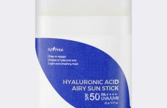 Легкий солнцезащитный стик с гиалуроновой кислотой IsNtree Hyaluronic Acid Airy Sun Stick SPF50+ PA++++