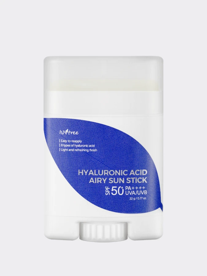 Легкий солнцезащитный стик с гиалуроновой кислотой IsNtree Hyaluronic Acid Airy Sun Stick SPF50+ PA++++