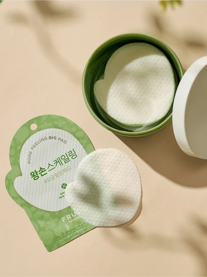 Отшелушивающий пэд с зеленым виноградом FRUDIA Green Grape Pore Peeling Pad